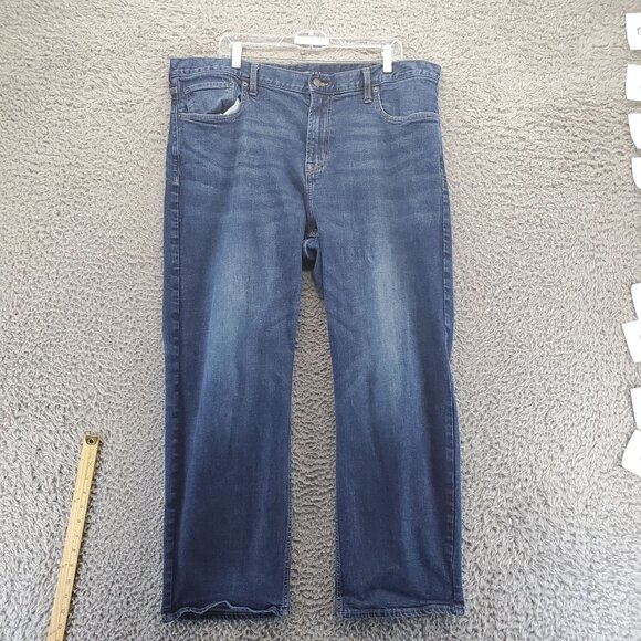 Old Navy Other - Old Navy Jeans Mens 42x32 Blue Classic Stretch Straight Fit Denim Style